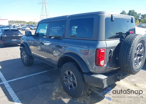 2025 Ford Bronco Big Bend z USA, uszkodzony, nr VIN 1FMDE7BH8SLA40239